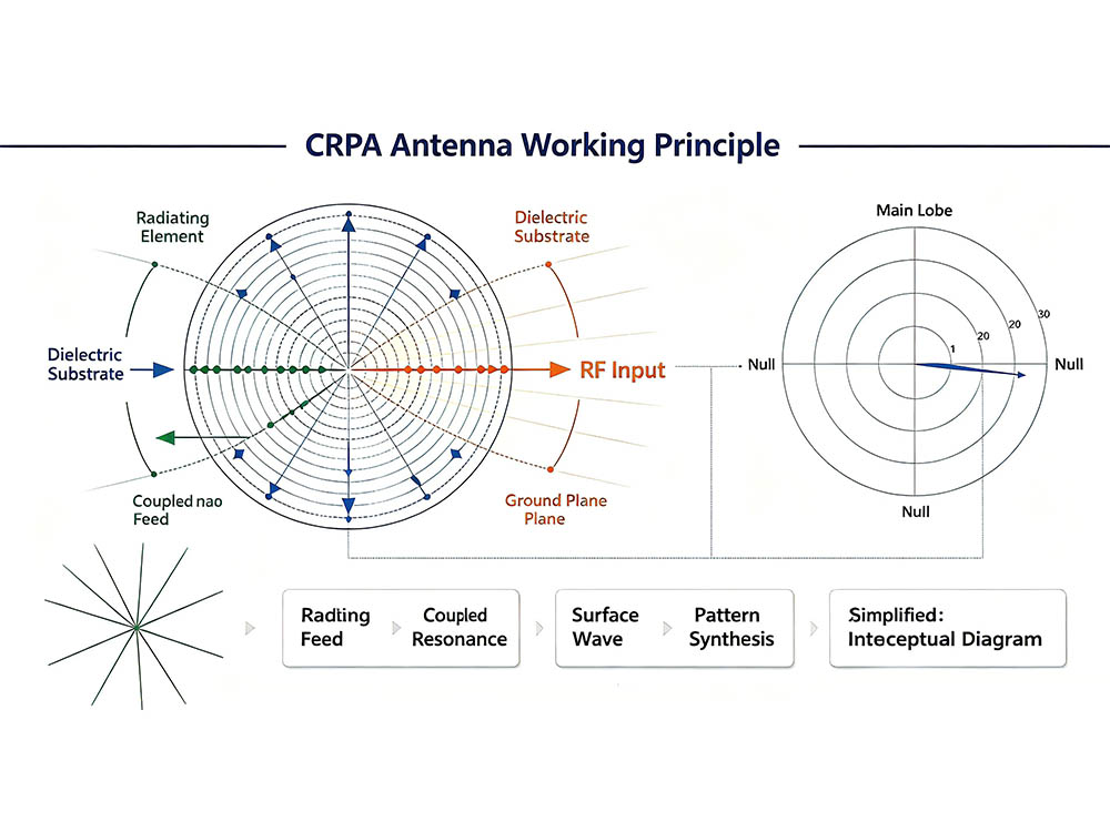 How Does a CRPA Antenna Work? GNSS Anti-Jam Guide