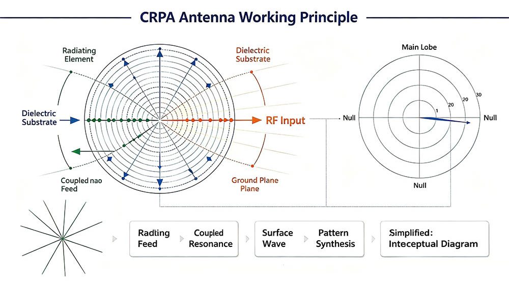 How Does a CRPA Antenna Work? GNSS Anti-Jam Guide